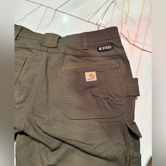 Carhartt men’s steel rugged flex relaxed fit double front cargo work pant - Picture 9 of 9